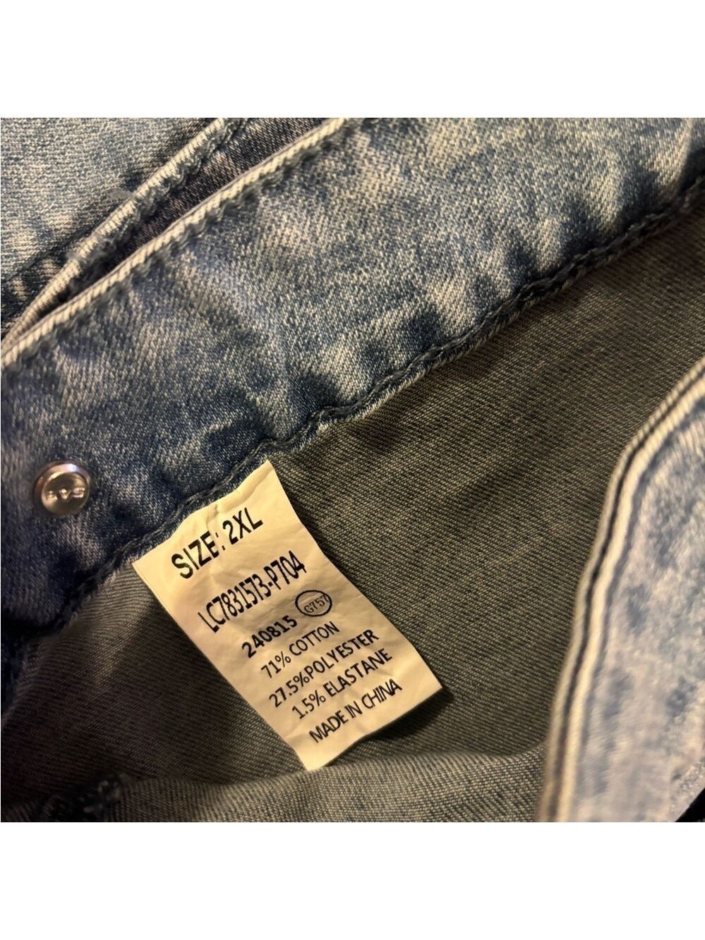 Blue Denim Mini Skirt Short Stylish - Picture 9 of 9